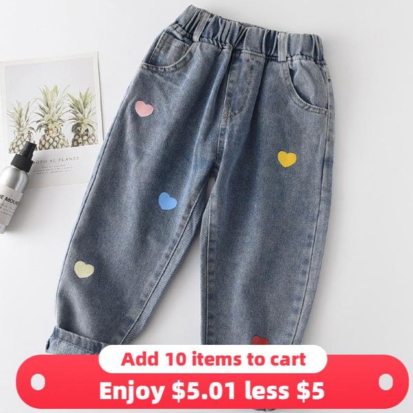 menoea kids casual jeans 2021 autumn spring girls boys fashion children lovely heart print leggings for 2 6 years, Blue
menoea kids casual jeans 2021 autumn spring girls boys fashion children lovely heart print leggings for 2 6 years, Blue