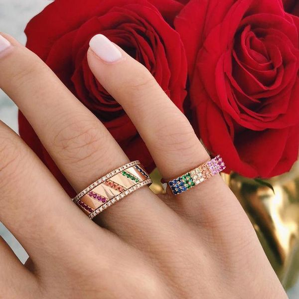 wedding rings wide chunky band ring for women us size 6 7 8 paved colorful cz trendy classic fashion jewelry 2021, Slivery;golden
wedding rings wide chunky band ring for women us size 6 7 8 paved colorful cz trendy classic fashion jewelry 2021, Slivery;golden