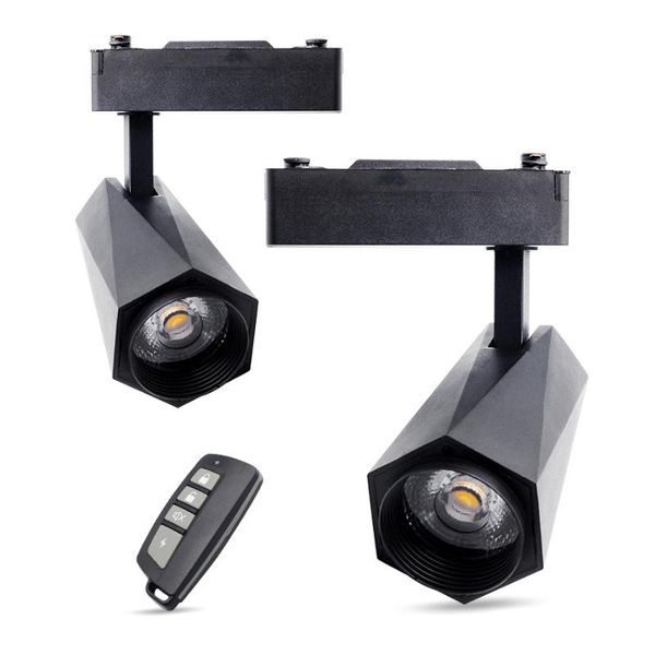 led remote control track spotlight 24w dimming ceiling lamp guide 85-265v clothing store small showroom lights
led remote control track spotlight 24w dimming ceiling lamp guide 85-265v clothing store small showroom lights