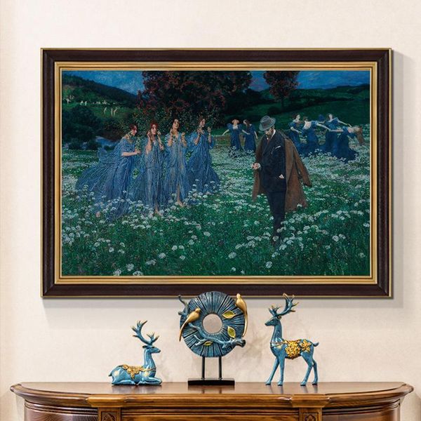 paintings retro classic art oil painting portrait of dancing girl on the grass poster and print for living room decoration canvas
paintings retro classic art oil painting portrait of dancing girl on the grass poster and print for living room decoration canvas
