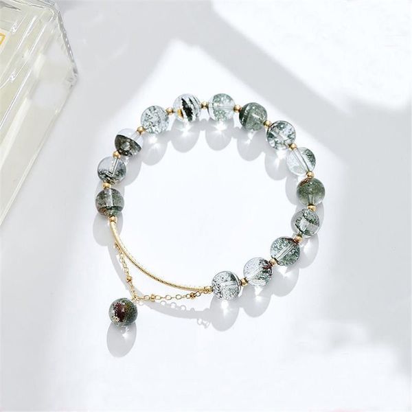charm bracelets 2021 trend adjustable natural beads crystal bracelet jewelry gypsophila gift for woman girls, Golden;silver
charm bracelets 2021 trend adjustable natural beads crystal bracelet jewelry gypsophila gift for woman girls, Golden;silver