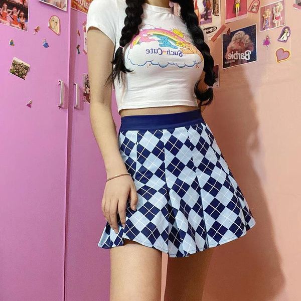 skirts summer pleated skirt women fashion high waist zipper side argyle print a-line mini student clothes casual female clothing, Black
skirts summer pleated skirt women fashion high waist zipper side argyle print a-line mini student clothes casual female clothing, Black