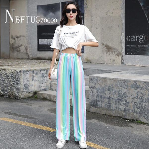 elastic waist rainbow color women pants s-xl female trousers women's & capris, Black;white
elastic waist rainbow color women pants s-xl female trousers women's & capris, Black;white
