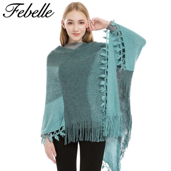 scarves febelle women autumn winter cashmere scarf batwing cape poncho pashmina knit cloak sweater coat outwear, Blue;gray
scarves febelle women autumn winter cashmere scarf batwing cape poncho pashmina knit cloak sweater coat outwear, Blue;gray