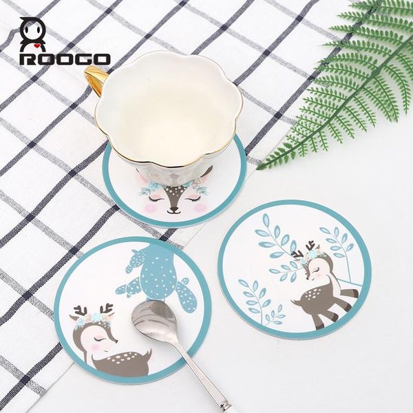 table runner roogo cup and soap mat deer in the forest soft pvc pads home office deskdecoration coffee
table runner roogo cup and soap mat deer in the forest soft pvc pads home office deskdecoration coffee