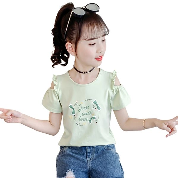 child t-shirts floral pattern girls t shirt letter children summer kids clothing 6 8 10 12 14 210527, Blue
child t-shirts floral pattern girls t shirt letter children summer kids clothing 6 8 10 12 14 210527, Blue