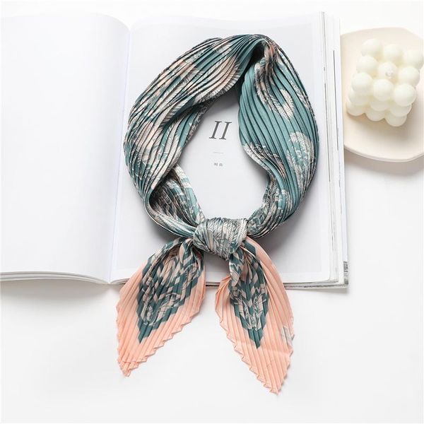 scarves 2021 crinkle satin square scarf for women silk shawl print headband neckerchief female hair wraps foulard hijab fashion bandana, Blue;gray
scarves 2021 crinkle satin square scarf for women silk shawl print headband neckerchief female hair wraps foulard hijab fashion bandana, Blue;gray