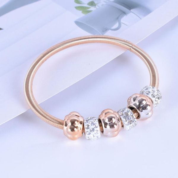 trendy simple inlaid zircon shambhala beads bracelets high-quality elastic alloy bangles jewelry pulseira gift for women charm, Golden;silver
trendy simple inlaid zircon shambhala beads bracelets high-quality elastic alloy bangles jewelry pulseira gift for women charm, Golden;silver