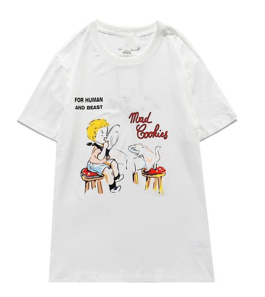 21ss men's tees fashion men women summer t shirts 3 colors 13 styles letter pattern print mens short sleeve breathable, White;black
21ss men's tees fashion men women summer t shirts 3 colors 13 styles letter pattern print mens short sleeve breathable, White;black
