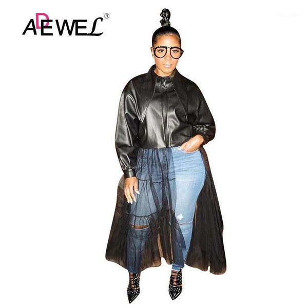 solid color pu zipper leather plus size women jacket kobieta kurtka chaqueta cuero mujer veste cuir femme clothes 3xl women's & faux, Black
solid color pu zipper leather plus size women jacket kobieta kurtka chaqueta cuero mujer veste cuir femme clothes 3xl women's & faux, Black