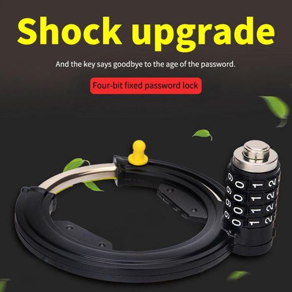 bike locks burglarproof code lock bicycle security horseshoe for anti-theft equipment
bike locks burglarproof code lock bicycle security horseshoe for anti-theft equipment