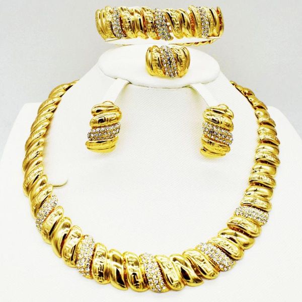 earrings & necklace 2021 bridal gift nigerian wedding african beads jewelry set brand woman fashion dubai gold color wholesale design, Silver
earrings & necklace 2021 bridal gift nigerian wedding african beads jewelry set brand woman fashion dubai gold color wholesale design, Silver