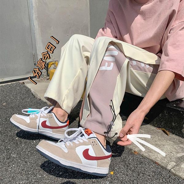 men's pants men sweatpants retro running harajuku print basic teens streetwear casual workout trouser loose hip hop unisex, Black
men's pants men sweatpants retro running harajuku print basic teens streetwear casual workout trouser loose hip hop unisex, Black