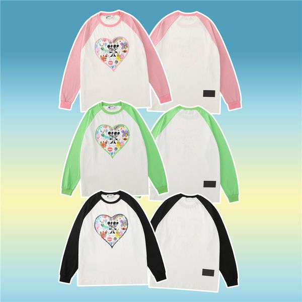 men's t-shirts 2021 t-shirt long sleeve black patchwork interesting printed harajuku street clothes lovers, White;black
men's t-shirts 2021 t-shirt long sleeve black patchwork interesting printed harajuku street clothes lovers, White;black