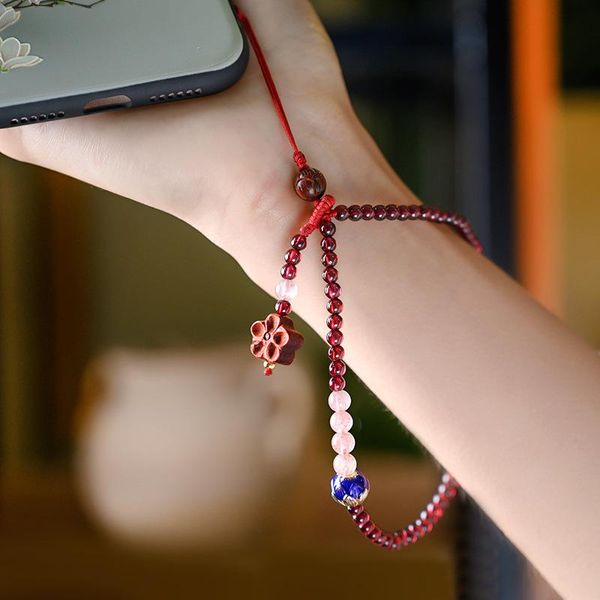 cell phone straps & charms short garnet mobile chain original chinese style wine red case lanyard mobilephone gift customization
cell phone straps & charms short garnet mobile chain original chinese style wine red case lanyard mobilephone gift customization
