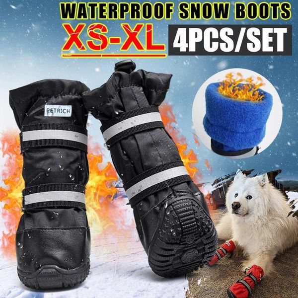 dog apparel 4pcs durable waterproof medium big boots winter comfortable adjustable reflective nonslip snow rubber rain
dog apparel 4pcs durable waterproof medium big boots winter comfortable adjustable reflective nonslip snow rubber rain