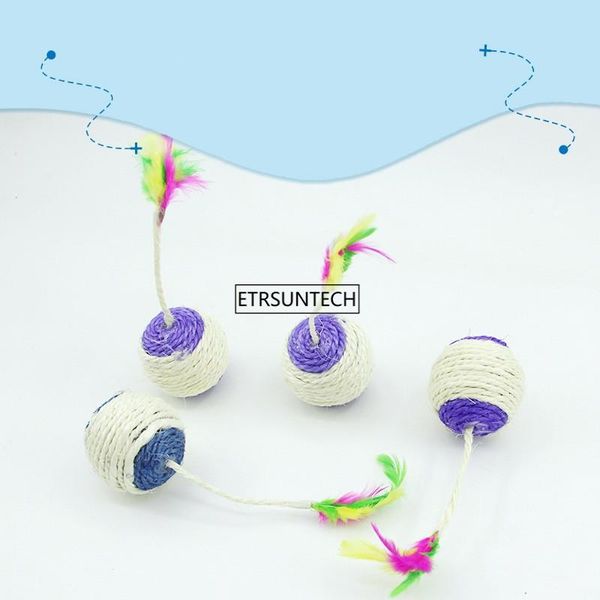 cat toys 100pcs rope scratch-resistant pet playing sand sound toy grinding ball interactive
cat toys 100pcs rope scratch-resistant pet playing sand sound toy grinding ball interactive