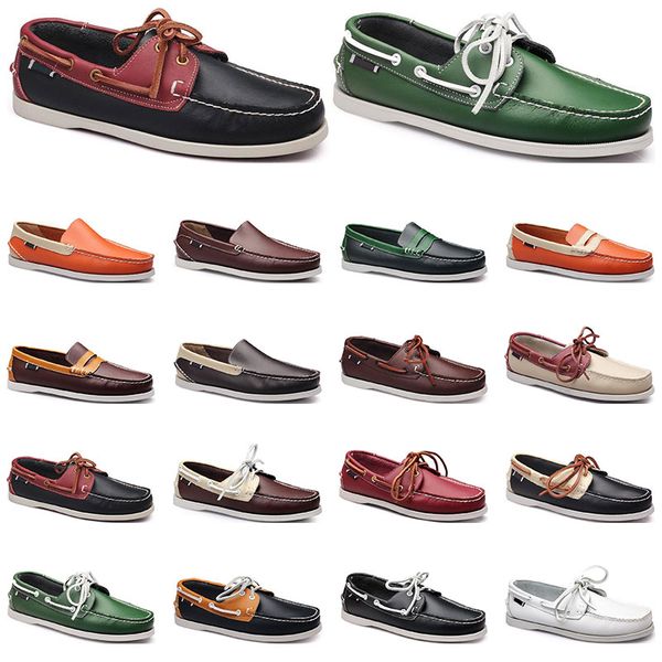 166 womens sneakers sailing shoe mens casual leather shoes black white red green orange brown outdoor trainers size 38-45 
166 womens sneakers sailing shoe mens casual leather shoes black white red green orange brown outdoor trainers size 38-45