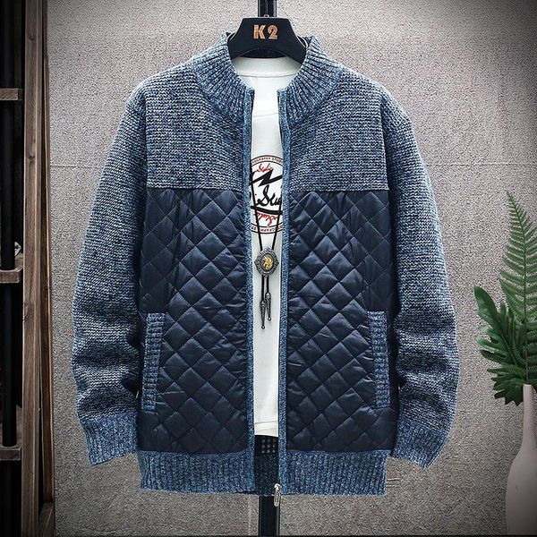 men's sweaters fleece and thick sweater jacket autumn/winter 2021 coat stand collar warm fashion mens men clothes, White;black
men's sweaters fleece and thick sweater jacket autumn/winter 2021 coat stand collar warm fashion mens men clothes, White;black