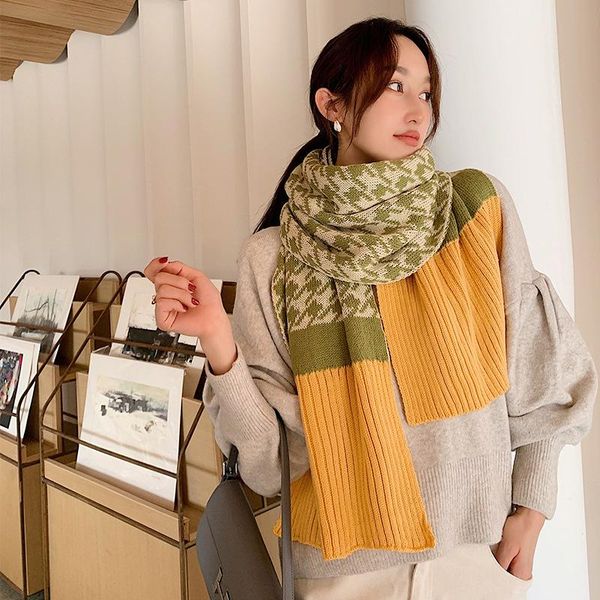 scarves fashion blanket autumn and winter poncho warm scarf female knitted wool student bib dual-use korean shawl bufanda, Blue;gray
scarves fashion blanket autumn and winter poncho warm scarf female knitted wool student bib dual-use korean shawl bufanda, Blue;gray