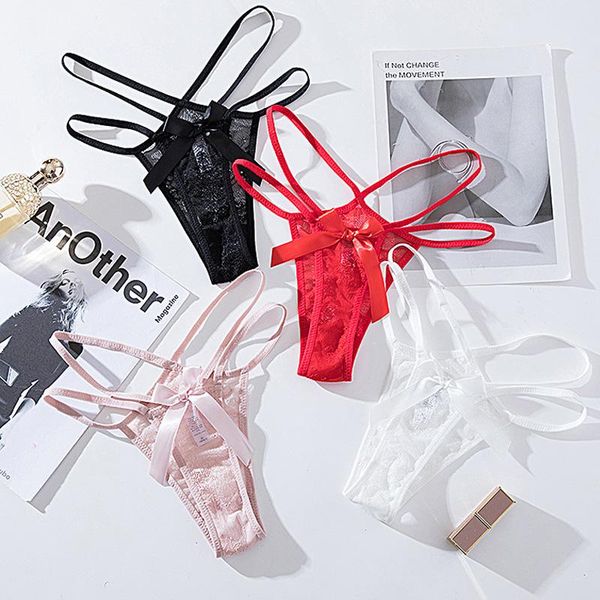 women's panties calzones mujer mid waist cross bowknot underwear women see through g-strings tangas lace perspective thong, Black;pink
women's panties calzones mujer mid waist cross bowknot underwear women see through g-strings tangas lace perspective thong, Black;pink