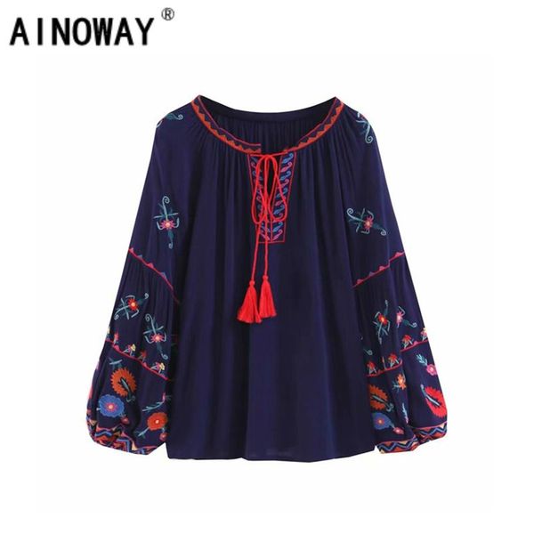 women's blouses & shirts vintage chic women tassel bohemian floral embroidery shirt cute beach kimono blouse long sleeve loose boho blu, White
women's blouses & shirts vintage chic women tassel bohemian floral embroidery shirt cute beach kimono blouse long sleeve loose boho blu, White