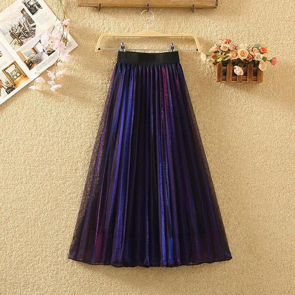 skirts gradient mesh women long skirt 2021 elegant spring summer a line high waist korean female tulle party midi pleated, Black
skirts gradient mesh women long skirt 2021 elegant spring summer a line high waist korean female tulle party midi pleated, Black