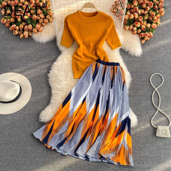 deat women round neck t-shirt skirt arrivals short two piece set temperament fashion spring summer 11d1663 210709, White
deat women round neck t-shirt skirt arrivals short two piece set temperament fashion spring summer 11d1663 210709, White