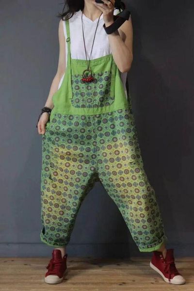 women's jumpsuits & rompers summer retro loose denim casual ladies 2021 print pocket vintage overalls, Black;white
women's jumpsuits & rompers summer retro loose denim casual ladies 2021 print pocket vintage overalls, Black;white