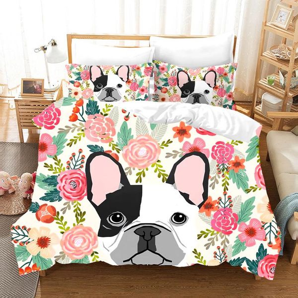 bedding sets cartoon 3d cute dog pug duvet cover set bed and pillowcase king size linen aniaml bedclothes
bedding sets cartoon 3d cute dog pug duvet cover set bed and pillowcase king size linen aniaml bedclothes