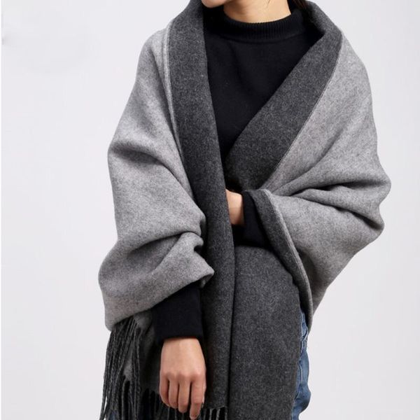 scarves 100% pure wool scarf for women winter 2021 thicken warm shawls and wraps pashmina poncho stole, Blue;gray
scarves 100% pure wool scarf for women winter 2021 thicken warm shawls and wraps pashmina poncho stole, Blue;gray