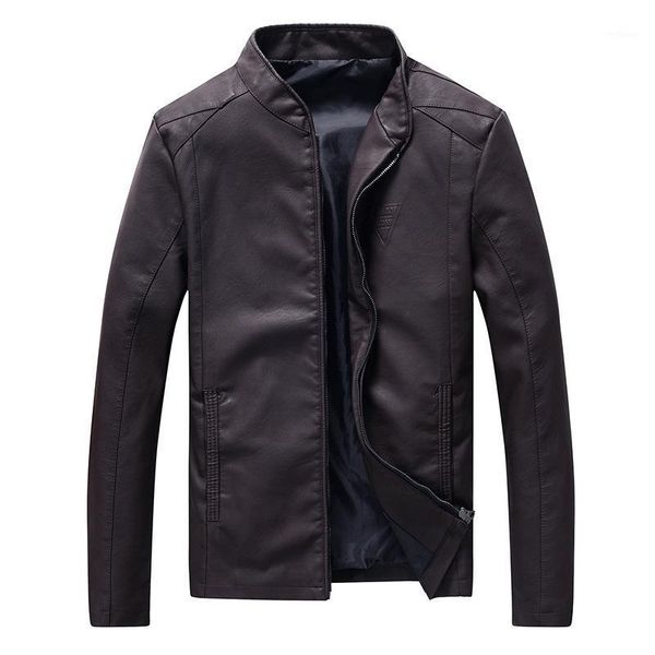 men's jackets mrmt 2021 brand autumn locomotive leather stand collar pu jacket for male casual outer clothing, Black;brown
men's jackets mrmt 2021 brand autumn locomotive leather stand collar pu jacket for male casual outer clothing, Black;brown