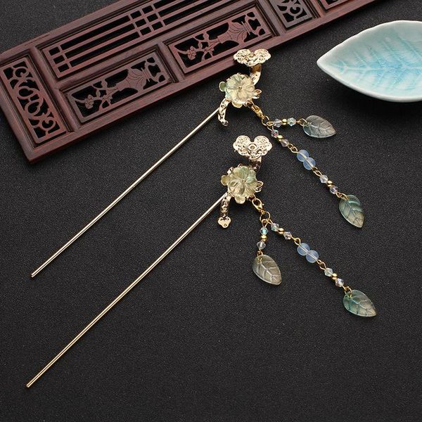 hair clips & barrettes classical flower tassel chinese leave hairpin traditional delicate shiny charming headdress accessories hand sewing 4, Golden;silver
hair clips & barrettes classical flower tassel chinese leave hairpin traditional delicate shiny charming headdress accessories hand sewing 4, Golden;silver