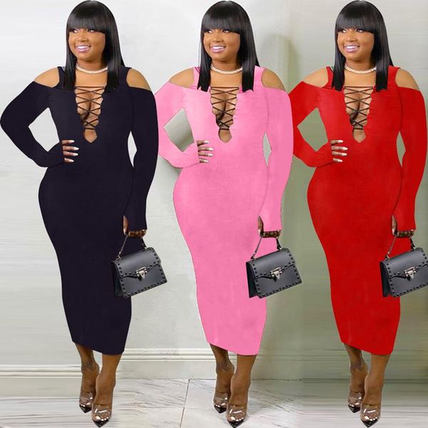 autumn style women's clothing all-match off-shoulder deep v-neck dress casual dresses, Black;gray
autumn style women's clothing all-match off-shoulder deep v-neck dress casual dresses, Black;gray
