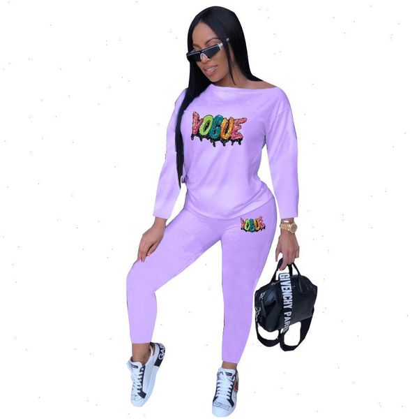 europe womens tracksuits and the united states autumn classic urban fashion casual sequins four color two piece, Gray
europe womens tracksuits and the united states autumn classic urban fashion casual sequins four color two piece, Gray