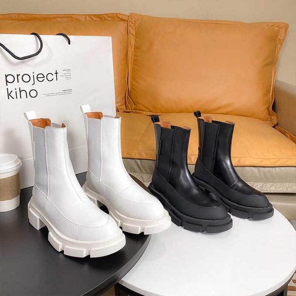 boots mona thick bottom 2021 women's autumn and winter single fashion british style thin locomotive middle tube, Black
boots mona thick bottom 2021 women's autumn and winter single fashion british style thin locomotive middle tube, Black