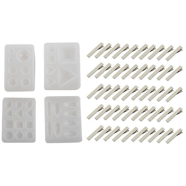 hair accessories 50pcs mini pins crocodile clips for diy with geometric triple-cornered mirror craft jewelry resin molds, Slivery;white
hair accessories 50pcs mini pins crocodile clips for diy with geometric triple-cornered mirror craft jewelry resin molds, Slivery;white