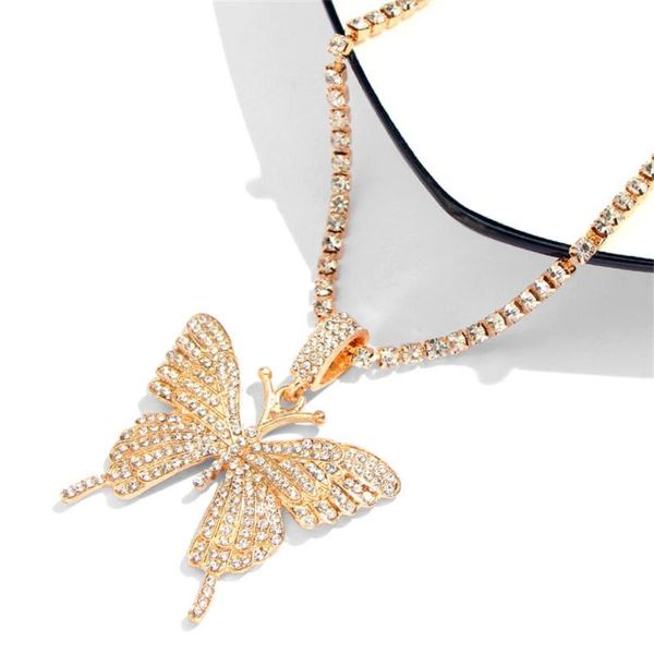 fashion bling crystal rhinestone butterfly pendant necklace clavicle choker for women girls bib sweet beauty jewelry necklaces, Silver
fashion bling crystal rhinestone butterfly pendant necklace clavicle choker for women girls bib sweet beauty jewelry necklaces, Silver