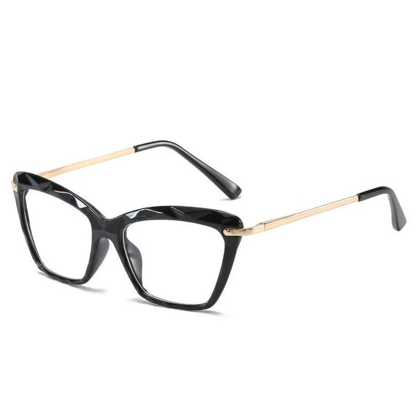 fashion sunglasses frames square glasses for women transparent cat eye frame trending style brand optical computer, Black
fashion sunglasses frames square glasses for women transparent cat eye frame trending style brand optical computer, Black