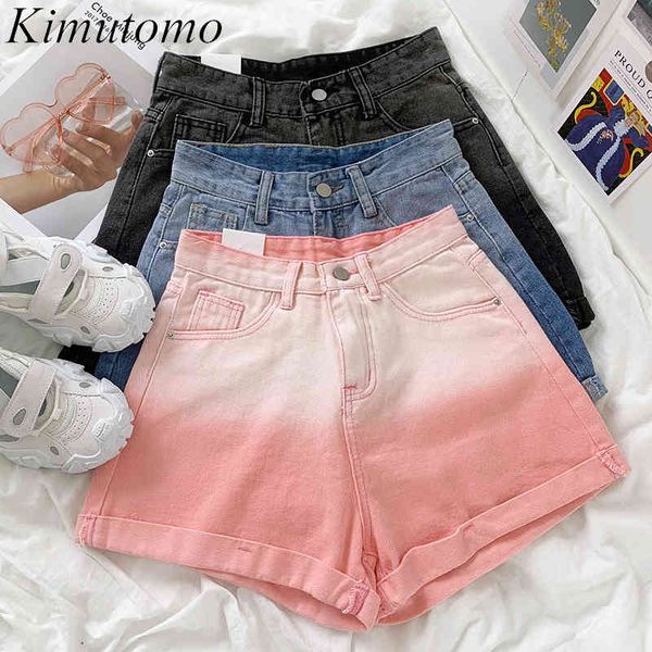 kimutomo vintage gradient jeans shorts female summer simple high waist all matching wide leg denim shorts casual fashion 210521, White;black
kimutomo vintage gradient jeans shorts female summer simple high waist all matching wide leg denim shorts casual fashion 210521, White;black