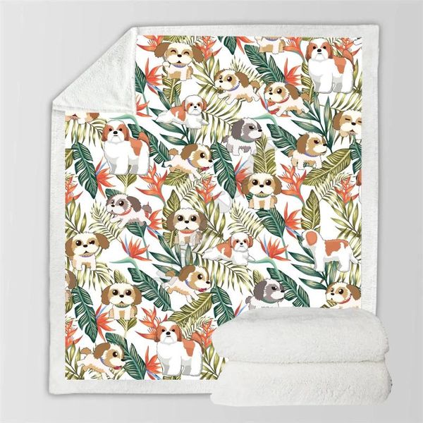 blankets shihtzu fleece blanket 3d all over printed wearable adults/kids 02 
blankets shihtzu fleece blanket 3d all over printed wearable adults/kids 02