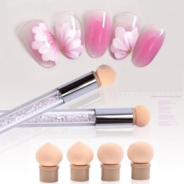 nail art tool set gradient pen smudge point color sponge double-ended washable and replaceable1
nail art tool set gradient pen smudge point color sponge double-ended washable and replaceable1