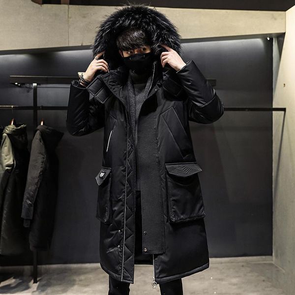 men's jackets men thicken warm parka winter big pocket outdoor fur collar duck down anorak oversized korean hooded windbreaker jacket c, Black;brown
men's jackets men thicken warm parka winter big pocket outdoor fur collar duck down anorak oversized korean hooded windbreaker jacket c, Black;brown