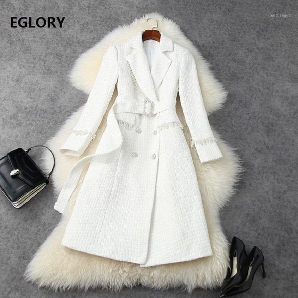 women's wool & blends long coat 2021 autumn winter outerwear women tassel beading deco double breasted overcoats, Black
women's wool & blends long coat 2021 autumn winter outerwear women tassel beading deco double breasted overcoats, Black