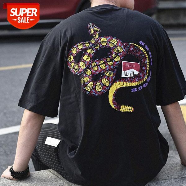 men's brand skateboard short-sleeved t-shirt rattlesnake print leaf hip-hop half-sleeved bottoming shirt #gs6k, White;black
men's brand skateboard short-sleeved t-shirt rattlesnake print leaf hip-hop half-sleeved bottoming shirt #gs6k, White;black