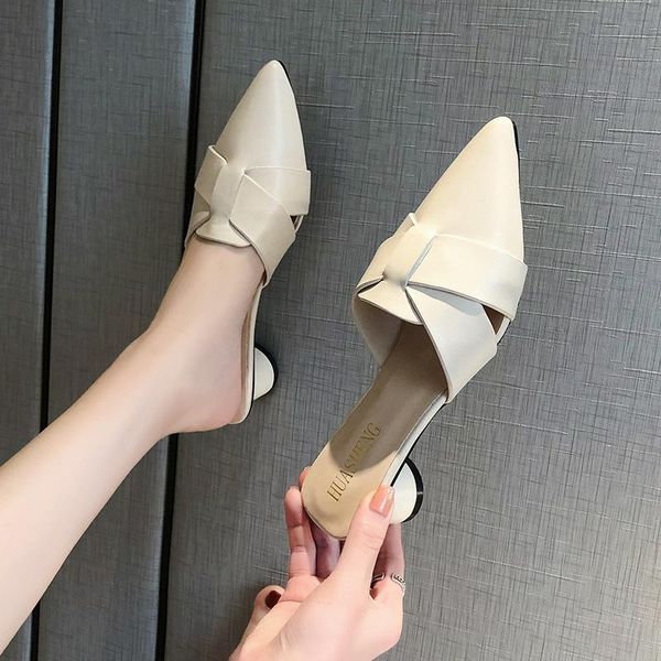 sandals 2021 summer fashion pointed lazy shoes chunky heel outdoor sandal slippers semi slipper women's, Black
sandals 2021 summer fashion pointed lazy shoes chunky heel outdoor sandal slippers semi slipper women's, Black