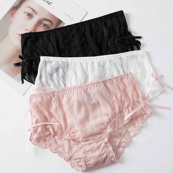women's panties 2021 lace ruffled black underwear ultra-thin high waist breathable, Black;pink
women's panties 2021 lace ruffled black underwear ultra-thin high waist breathable, Black;pink