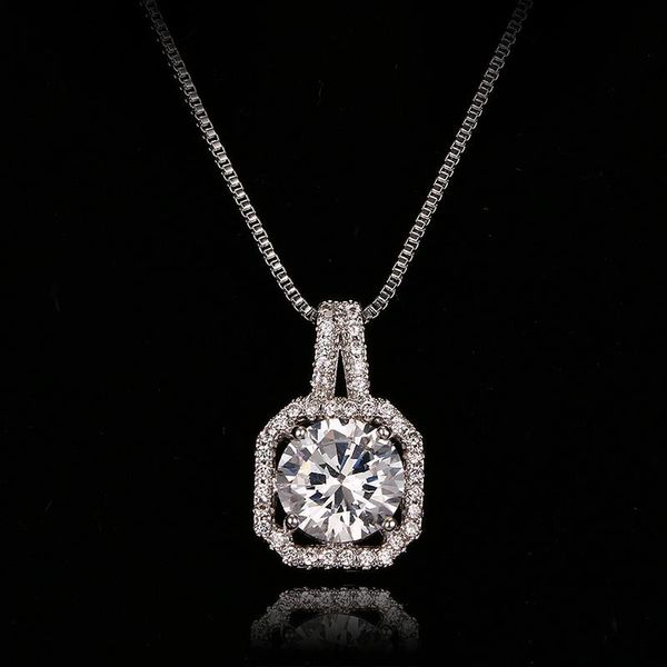 chains amc luxury long female drop cubic zirconia holow flower round pendant necklace women's wedding party jewelry gift, Silver
chains amc luxury long female drop cubic zirconia holow flower round pendant necklace women's wedding party jewelry gift, Silver