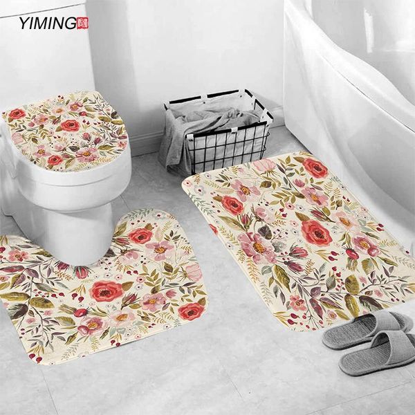 bath mats 75x45european style flower floral print bathroom carpet mat non-slip foot absorbent set
bath mats 75x45european style flower floral print bathroom carpet mat non-slip foot absorbent set