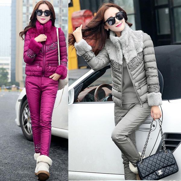 women's two piece pants 2021 turtleneck elastic waist fashion slim hair stitching thick large size vest cotton trousers 3 suit women, White
women's two piece pants 2021 turtleneck elastic waist fashion slim hair stitching thick large size vest cotton trousers 3 suit women, White